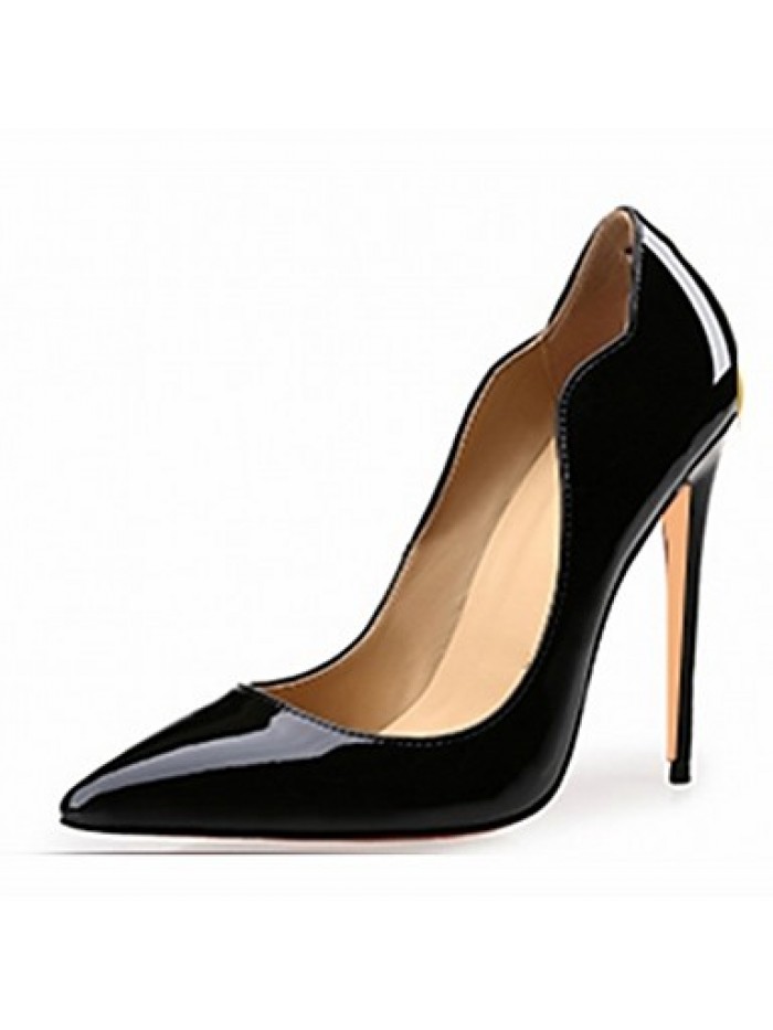 Patent Leather Spring / Summer / Fall Heels Heels Wedding / Office & Career / Party & Evening / Dress / Casual