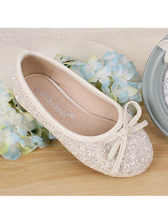 Girls' Shoes Dress Casual Comfort Round Toe Leather Flats More Colors Available