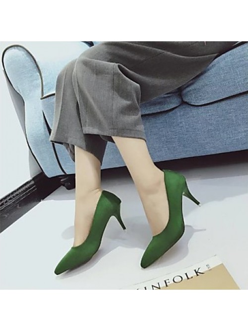 Women's Heels Fall Heels / Pointed Toe Suede Casua...