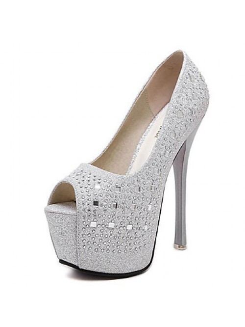 Women's Wedding Shoes Heels/Peep Toe/Platform Heel...