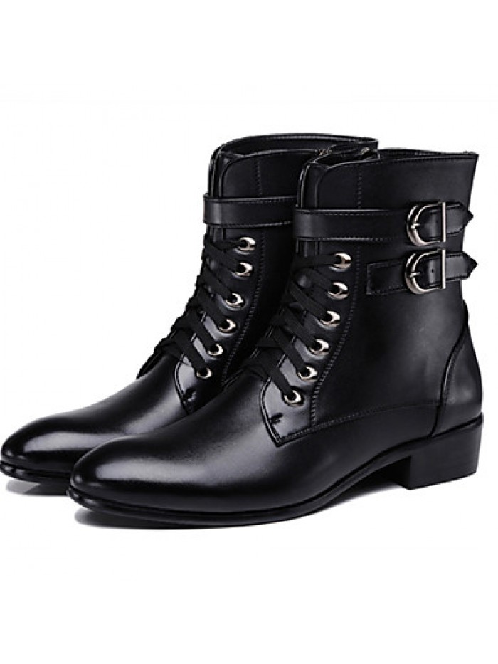 Shoes OfficeCareer / PartyEvening / Casual Synthetic Boots Black