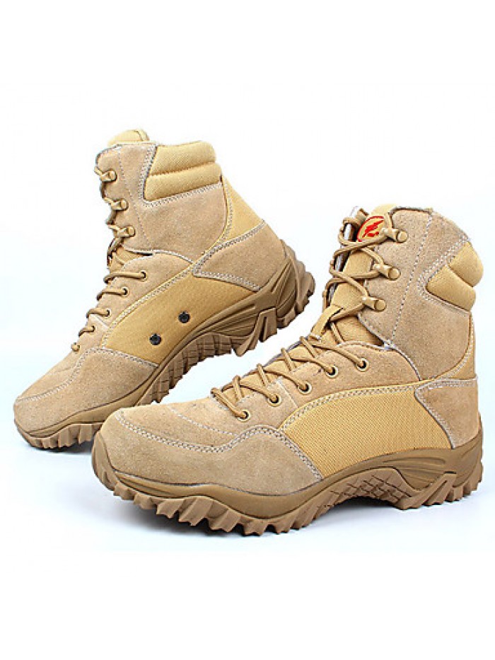 Shoes Outdoor / OfficeCareer / WorkDuty / Athletic / Casual Suede Boots Beige / Taupe