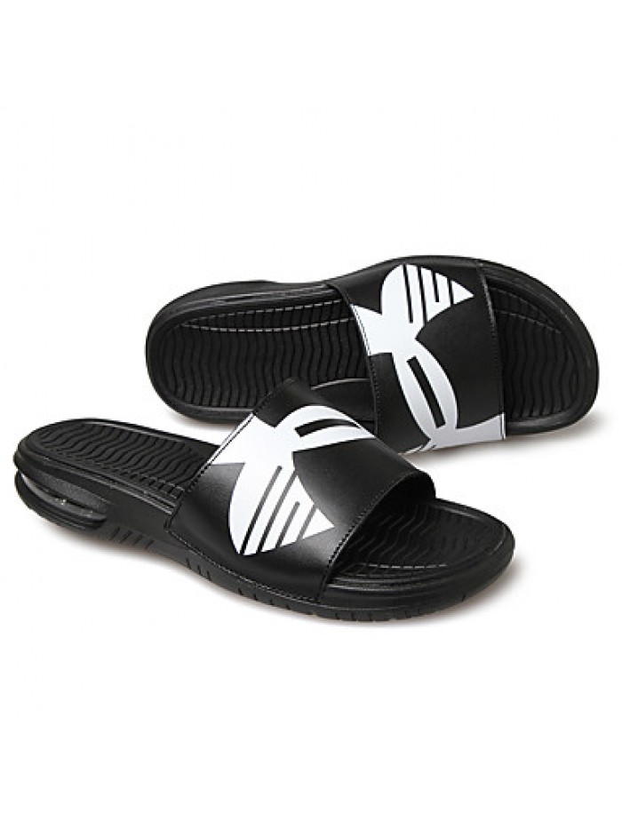 Men's Slippers Casual/Beach/Home Fashion Synthetic Leather Slip-on Shoes Slide Sandals 39-44