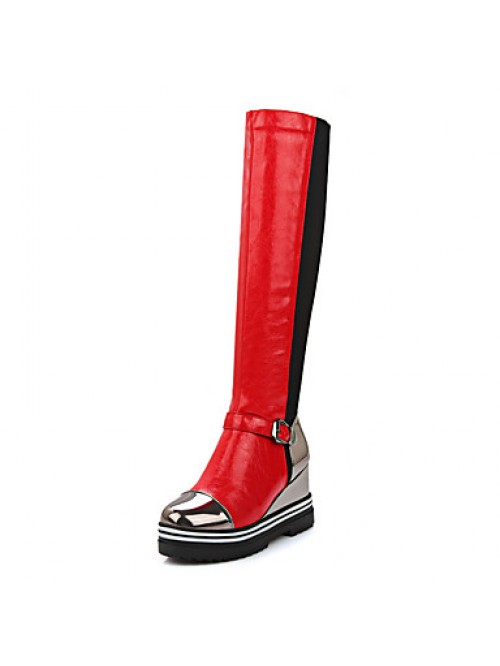 Women's Shoes Spring Riding Boots / Round Toe Heel...