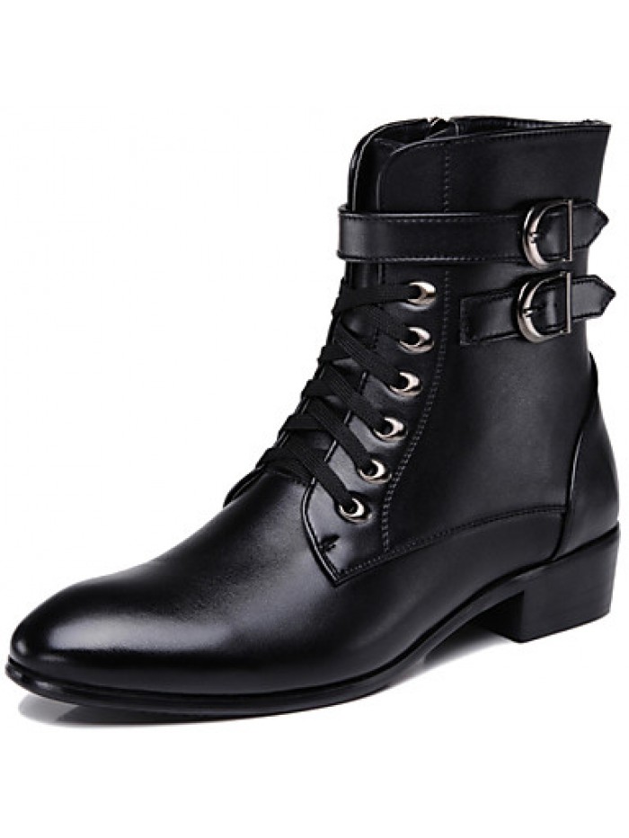 Shoes OfficeCareer / PartyEvening / Casual Synthetic Boots Black