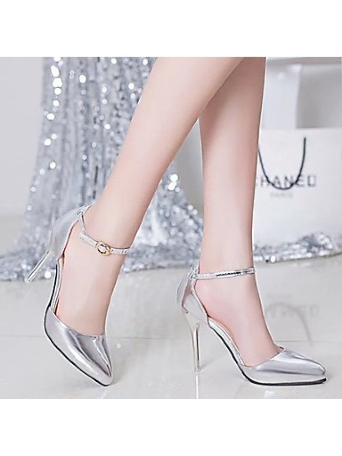 Women's Heels Summer Comfort Microfibre Dress Stiletto Heel Others Silver / Gold Others