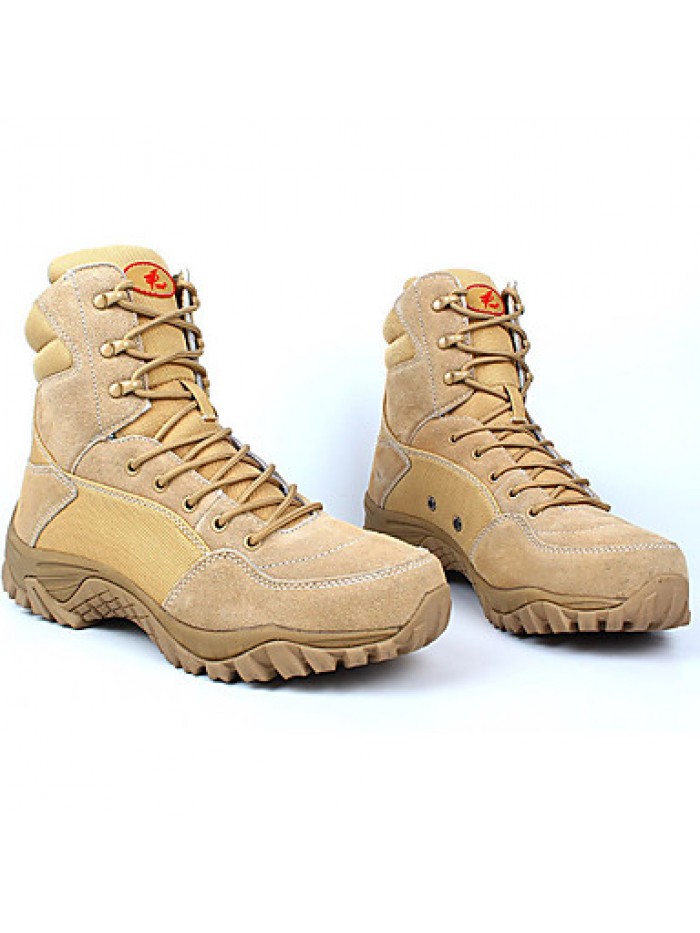 Shoes Outdoor / OfficeCareer / WorkDuty / Athletic / Casual Suede Boots Beige / Taupe