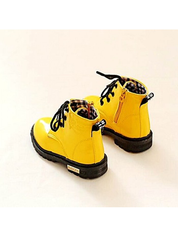 Kids' Shoes 2016 New Style Hot Sale Outdoor/Party/Casual Fashion Boots Black/Blue/Yellow/Pink/Red