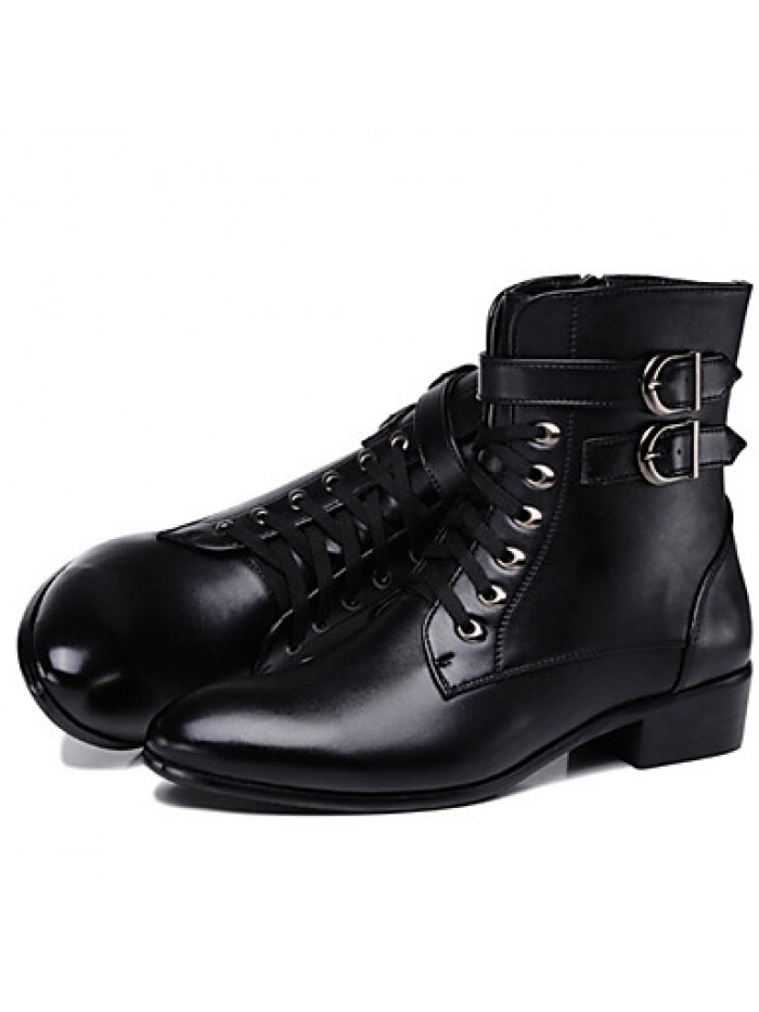 Shoes OfficeCareer / PartyEvening / Casual Synthetic Boots Black