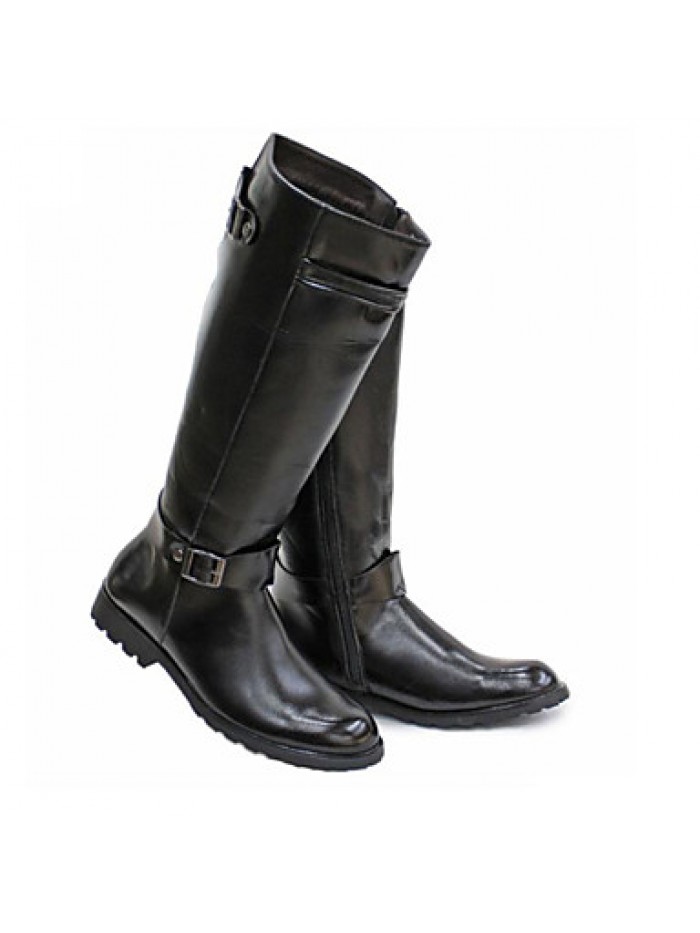 Shoes Outdoor / OfficeCareer / PartyEvening / Dress / Casual Synthetic Boots Black / Brown