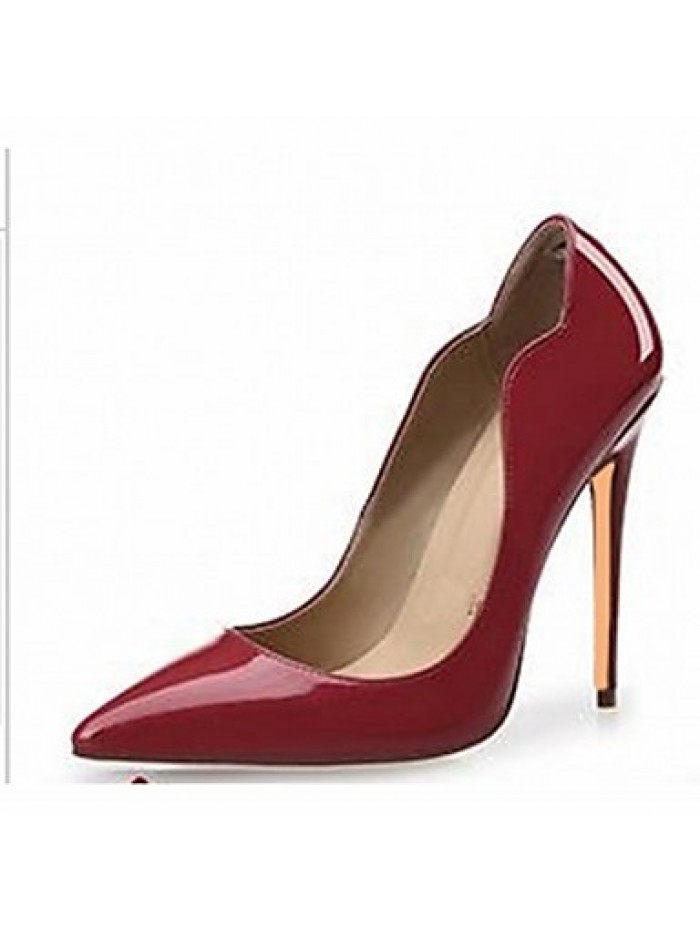 Patent Leather Spring / Summer / Fall Heels Heels Wedding / Office & Career / Party & Evening / Dress / Casual