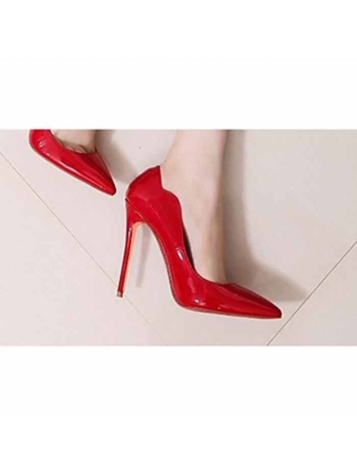 Patent Leather Spring / Summer / Fall Heels Heels Wedding / Office & Career / Party & Evening / Dress / Casual