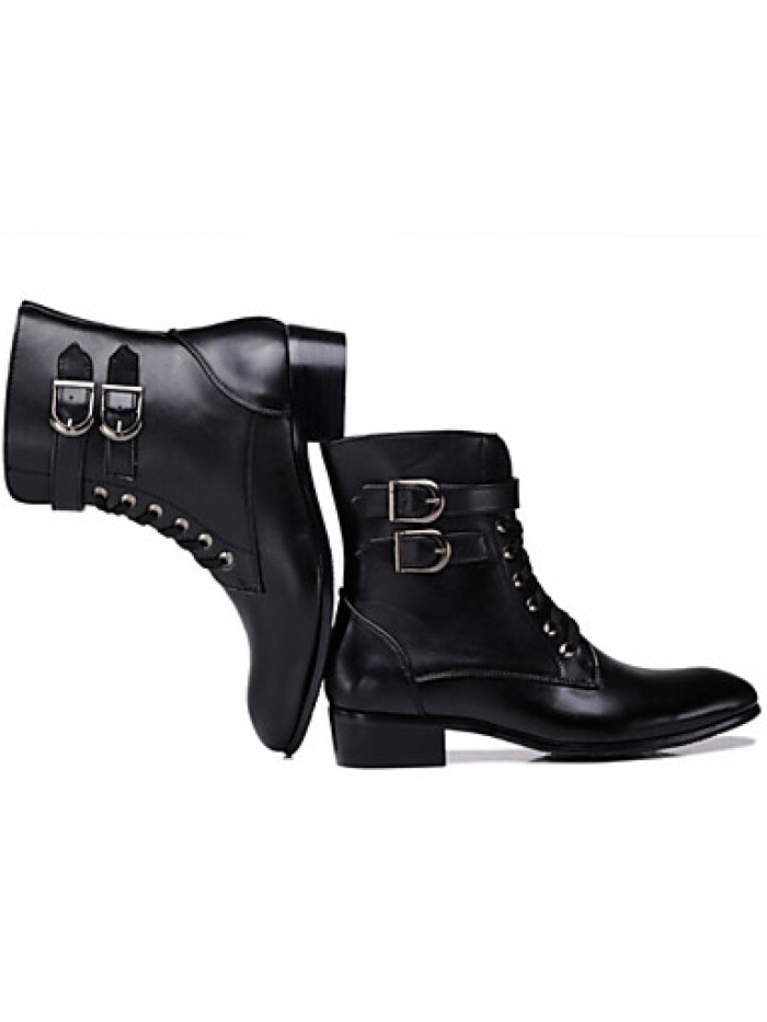 Shoes OfficeCareer / PartyEvening / Casual Synthetic Boots Black