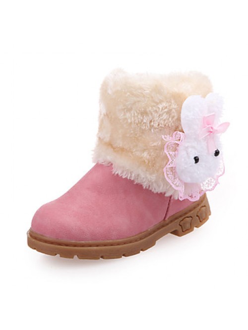 Girl's Boots Fall / Winter Fashion Boots PU Outdoo...