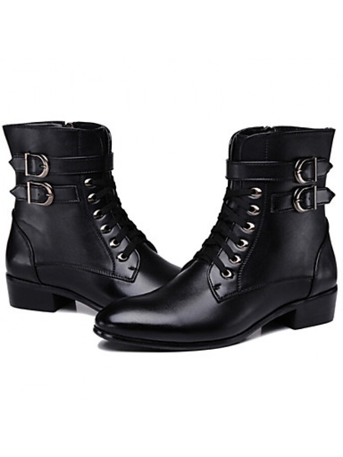 Shoes OfficeCareer / PartyEvening / Casual Synthetic Boots Black