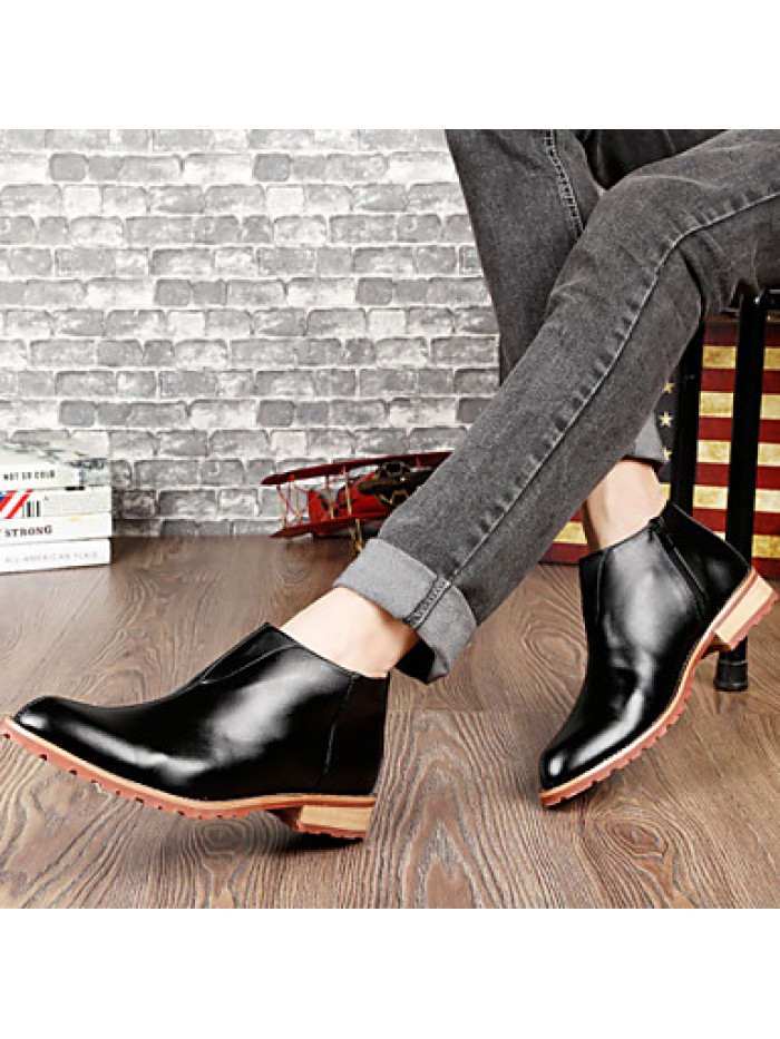 Shoes CasualBoots Black / Brown / Red