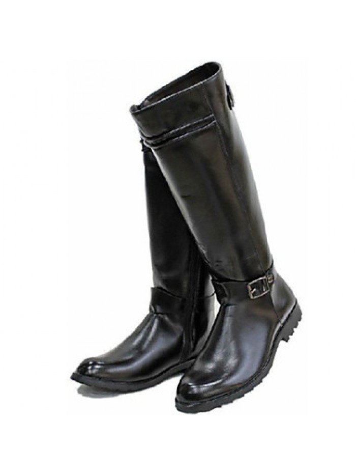 Shoes Outdoor / OfficeCareer / PartyEvening / Dress / Casual Synthetic Boots Black / Brown