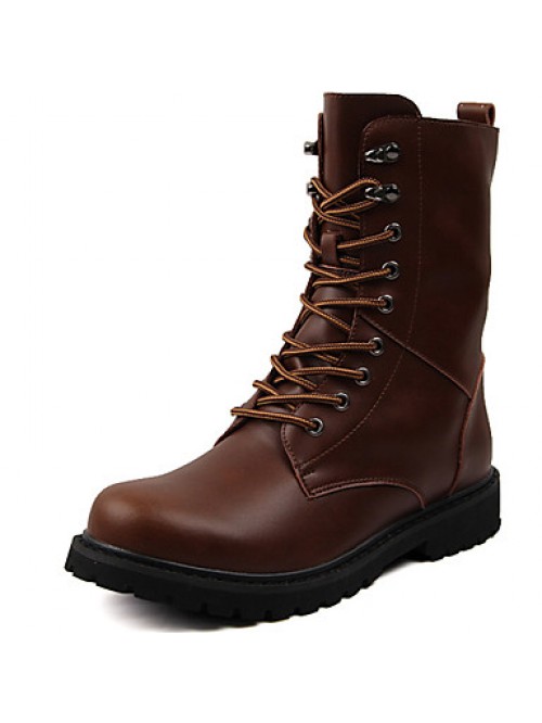 Shoes Outdoor / Athletic / Casual Leather Boots Bl...