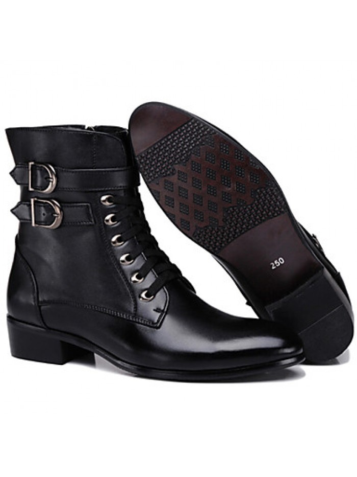 Shoes OfficeCareer / PartyEvening / Casual Synthetic Boots Black