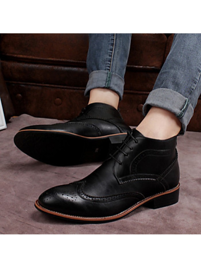 Shoes Casual Boots Black / Brown / Orange