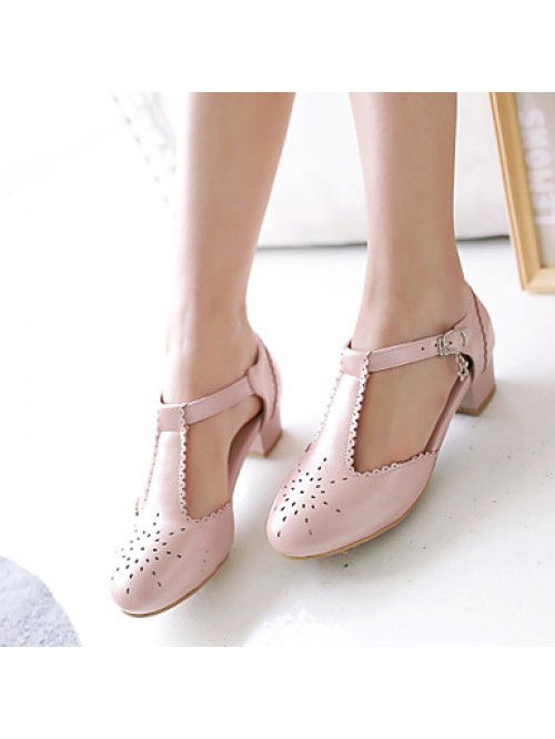 Women's Shoes Leatherette Stiletto Heel Heels Heel...