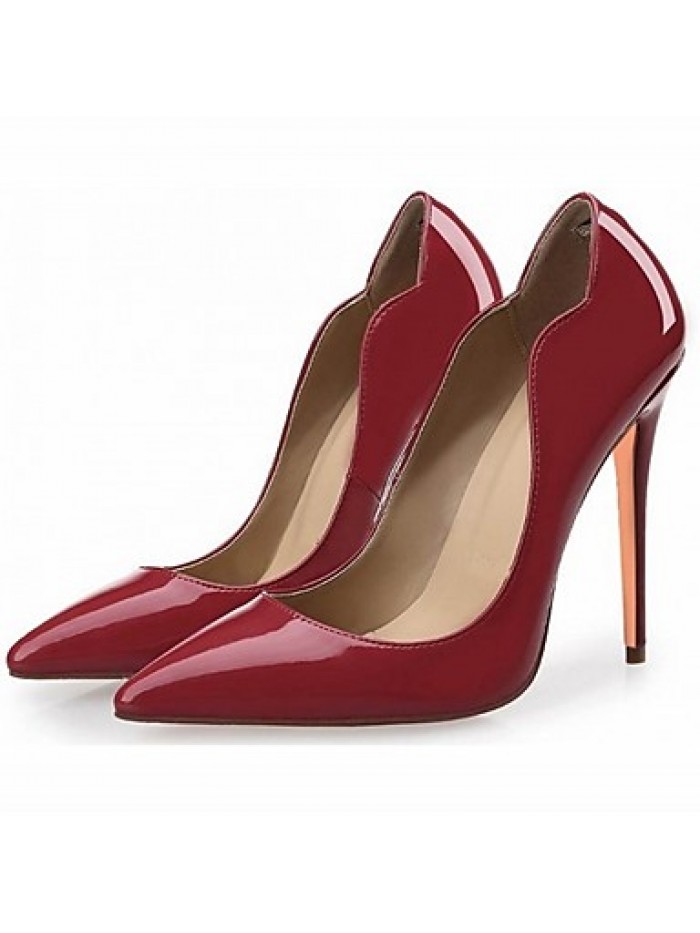 Patent Leather Spring / Summer / Fall Heels Heels Wedding / Office & Career / Party & Evening / Dress / Casual