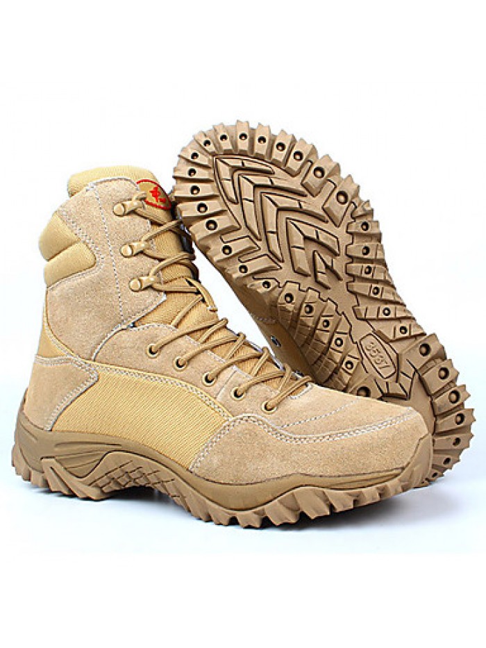 Shoes Outdoor / OfficeCareer / WorkDuty / Athletic / Casual Suede Boots Beige / Taupe