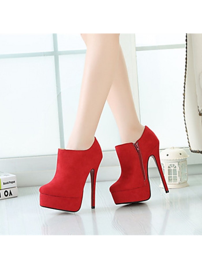 Women's Shoes 16CM Heel Height Sexy Round Toe Stiletto Heel Pumps Party Shoes More Colors available