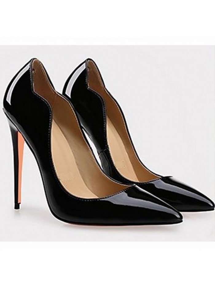 Patent Leather Spring / Summer / Fall Heels Heels Wedding / Office & Career / Party & Evening / Dress / Casual