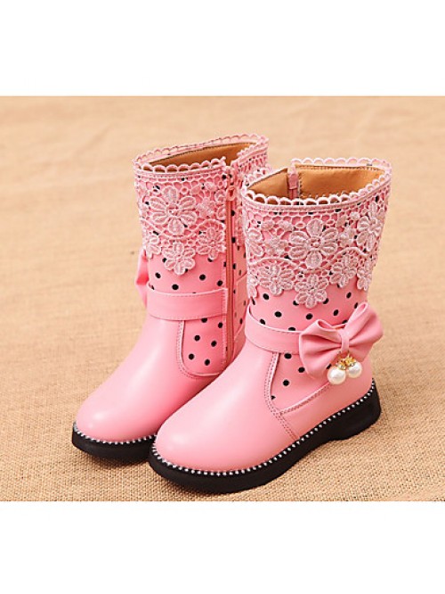 Girl's Boots Spring / Fall Combat Boots PU Casual ...