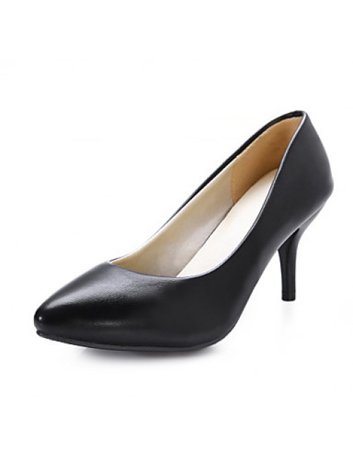 Women's Shoes PVC / Leatherette Stiletto Heel Heel...